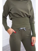 Komplet z khaki model 18747912 - K-Fashion Komplet z khaki model 18747912 - K-Fashion