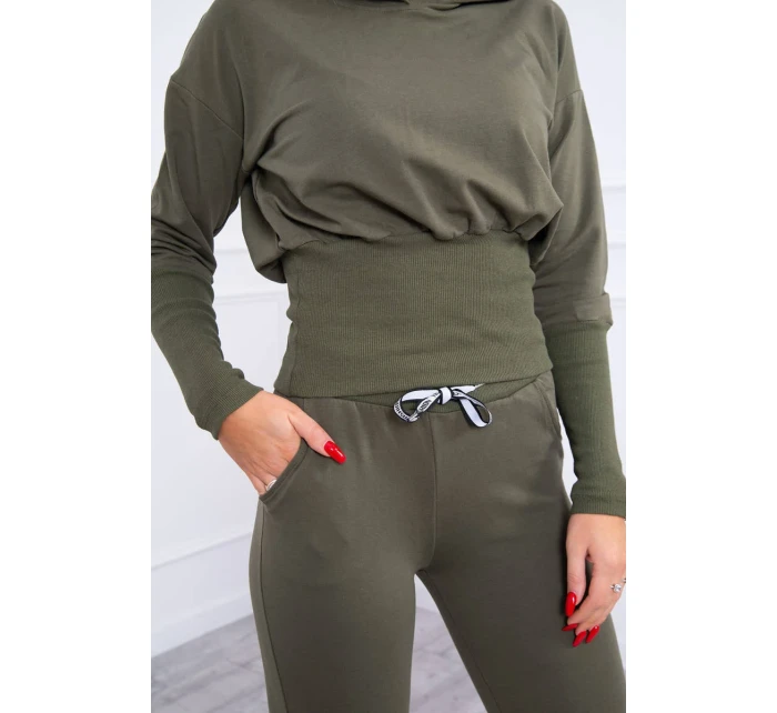 Komplet z khaki model 18747912 - K-Fashion Komplet z khaki model 18747912 - K-Fashion