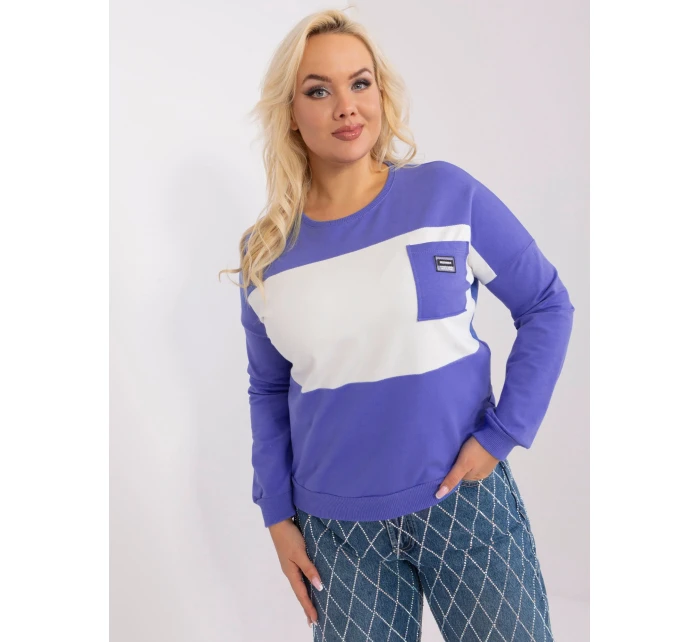 Bluzka RV BZ model 19154317 fioletowy - FPrice Bluzka RV BZ model 19154317 fioletowy - FPrice