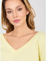 Blúzka RV BZ A1189.24 svetložltá