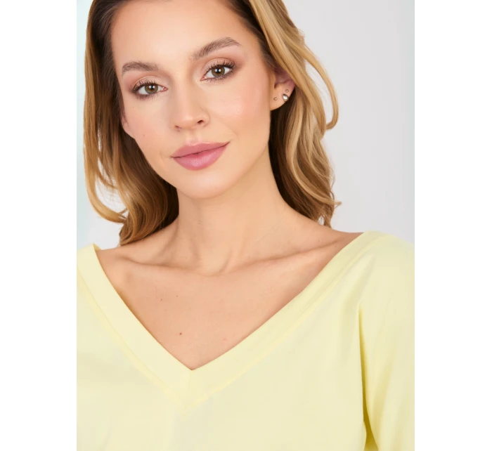 Blúzka RV BZ A1189.24 svetložltá