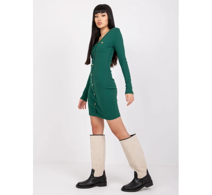 Šaty RV SK 7434.13 tmavo zelená