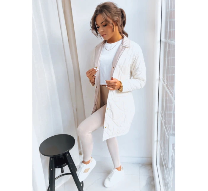 Dámska prechodná bunda MITRA ecru FashionStreet TY3620