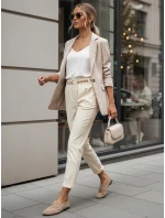 Dámské látkové kalhoty yellow Dstreet model 21975637 - FashionStreet