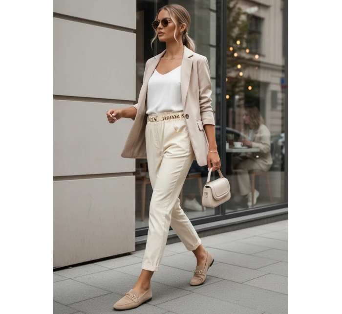 Dámské látkové kalhoty yellow Dstreet model 21975637 - FashionStreet