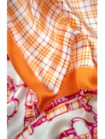 Art Of Polo saténová kockovaná šatka 20960