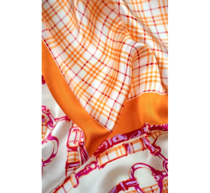 Art Of Polo saténová kockovaná šatka 20960