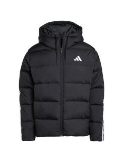 Adidas Essentials Climawarm 3 Stripes Puffer Hooded M JM4165 Pánska bunda