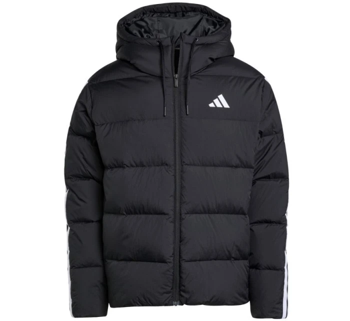 Adidas Essentials Climawarm 3 Stripes Puffer Hooded M JM4165 Pánska bunda