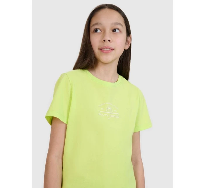Dívčí tričko s potiskem model 21436061 - 4F Dívčí tričko s potiskem model 21436061 - 4F