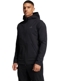 Pánska mikina adidas Designed for Training COLD.RDY Full-Zip Hoodie black IN5607 pánske oblečenie