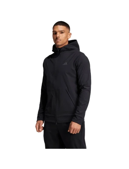Pánska mikina adidas Designed for Training COLD.RDY Full-Zip Hoodie black IN5607 pánske oblečenie