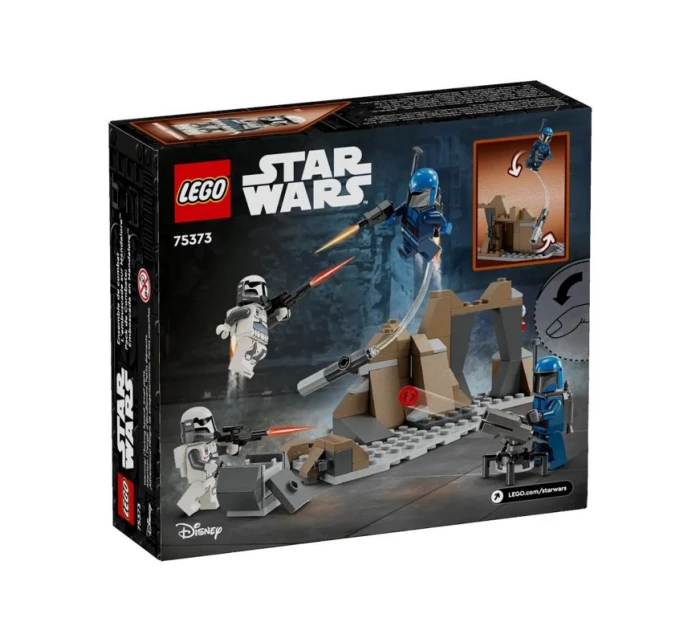 LEGO Star Wars 75373 Prepad na Mandalore - bojová súprava