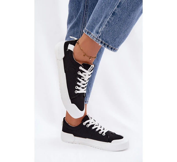 Dámské tenisky Big Star NN274446 Memory Foam systém Černé