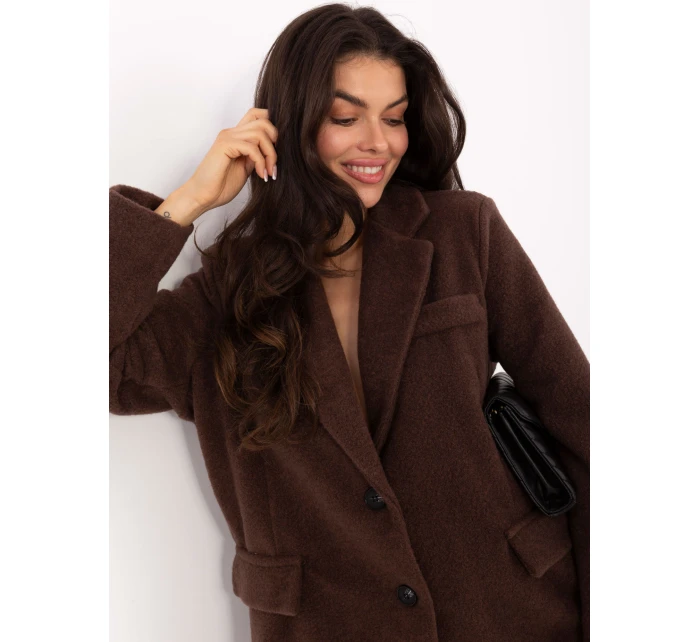 Kabát IT EN FL7696.16 hnedý