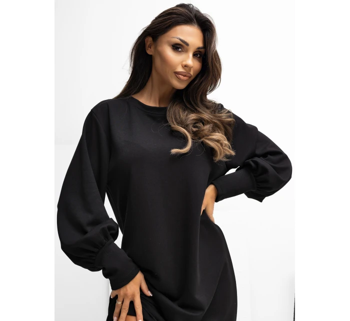 Sukienka RV SK model 21777691 czarny - FPrice Sukienka RV SK model 21777691 czarny - FPrice