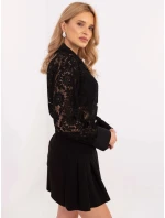 Dámska košeľa KS C243.18 čierna - FPrice