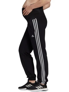 Dámské těhotenské kalhoty / tepláky Essentials W model 21421642 Černá s bílou - ADIDAS