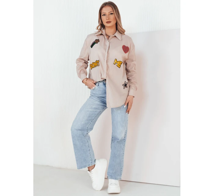Dámská košile hnědá model 21973013 - Dstreet Dámská košile hnědá model 21973013 - Dstreet