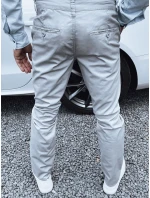 Pánské tmavě šedé chinos kalhoty Dstreet model 21976823 - FashionStreet
