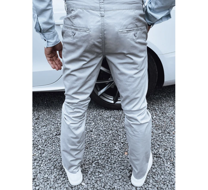 Pánské tmavě šedé chinos kalhoty Dstreet model 21976823 - FashionStreet
