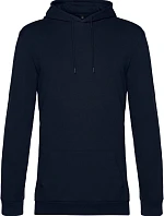 B&C #Hoodie Pánska mikina s kapucňou 01.U03W tmavomodrá