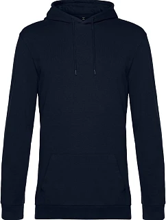 B&C #Hoodie Pánska mikina s kapucňou 01.U03W tmavomodrá