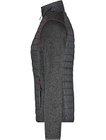 JN Dámská pletená hybridní bunda 02.0 grey melange/anthracite melange model 22489293 - Daiber JN Dámská pletená hybridní bunda 02.0 grey melange/anthracite melange model 22489293 - Daiber