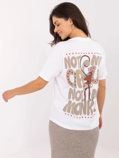 Tričko D12022AI02645S biele