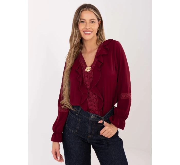 Blúzka IT BZ 8738.24 bordová Blúzka IT BZ 8738.24 bordová