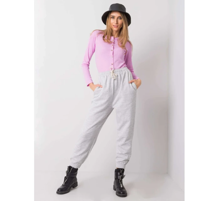 Tepláky TW DR G 080.17 svetlo šedá Tepláky TW DR G 080.17 svetlo šedá