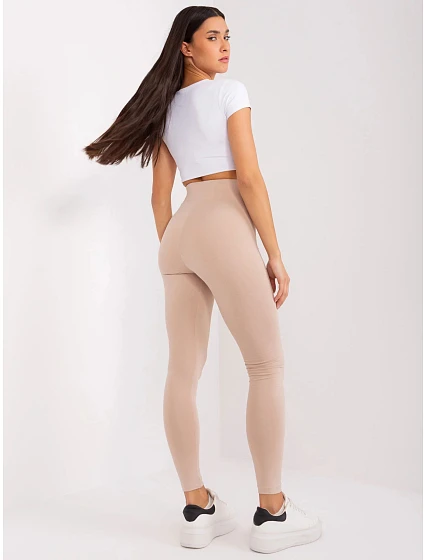 Dámské legíny LK model 20592276 béžové - Rue Paris