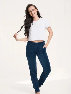 Dámske velúrové nohavice 310