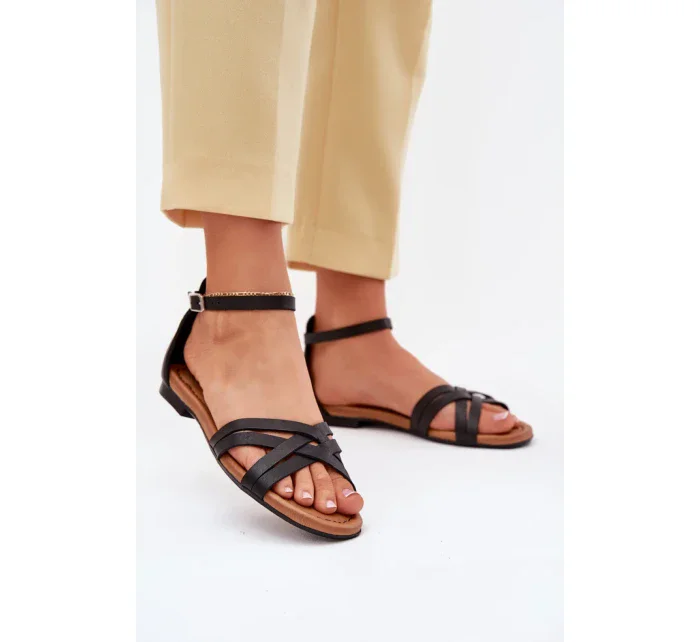 Sandále model 214699 Krok vo veľkom štýle