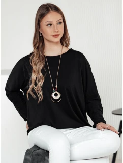 dámská oversize halenka s přívěskem s černou Dstreet model 21982062 - FashionStreet