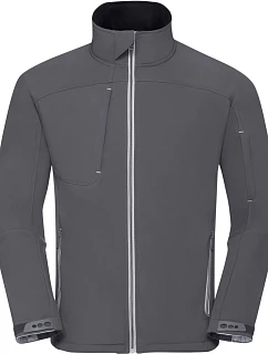 Pánská 3vrstvá softshellová bunda 10. grey model 22473258 - Russell Athletic