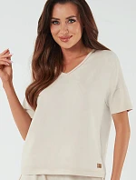 Dámska blúzka Madri béžová - Talianska móda