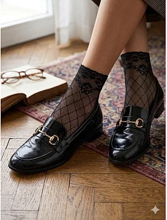 Ponožky Noviti SN034 Lace 36-41