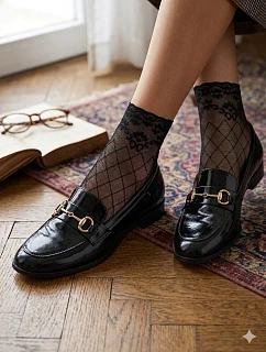 Ponožky Noviti SN034 Lace 36-41