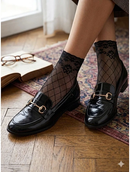 Ponožky Noviti SN034 Lace 36-41
