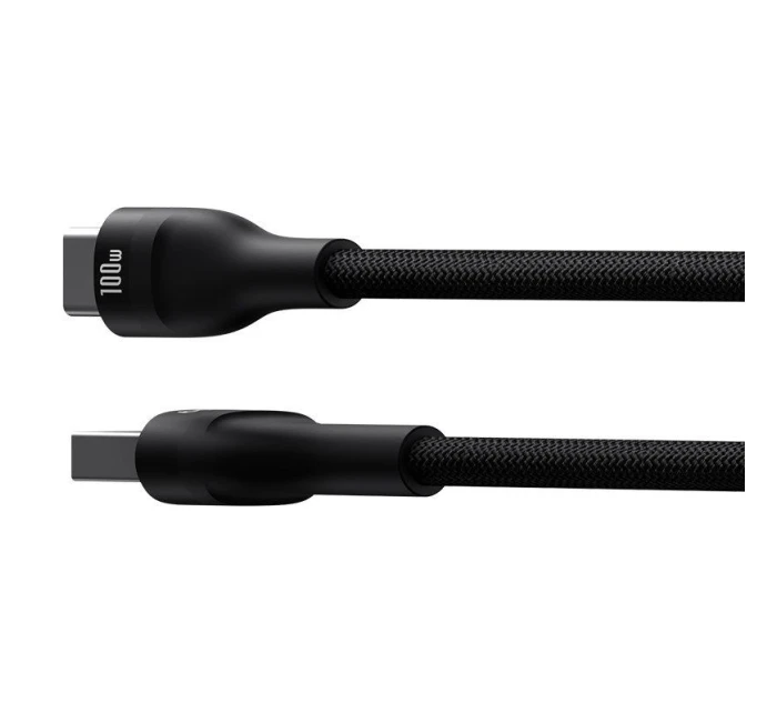 Baseus Flash 2 USB-USB C kábel 100W 1m (čierny) Baseus Flash 2 USB-USB C kábel 100W 1m (čierny)