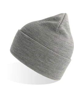 Atlantis Headwear Pure Pletená čiapka „Pure“ 33.8000 svetlosivá melírovaná