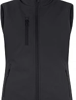 Clique Padded Softshell Vest Women Dámska zateplená softshellová vesta 67.0959 čierna