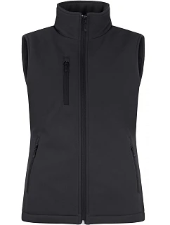Clique Padded Softshell Vest Women Dámska zateplená softshellová vesta 67.0959 čierna
