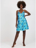 Noční košile BR modrá model 17404546 - FPrice Noční košile BR modrá model 17404546 - FPrice