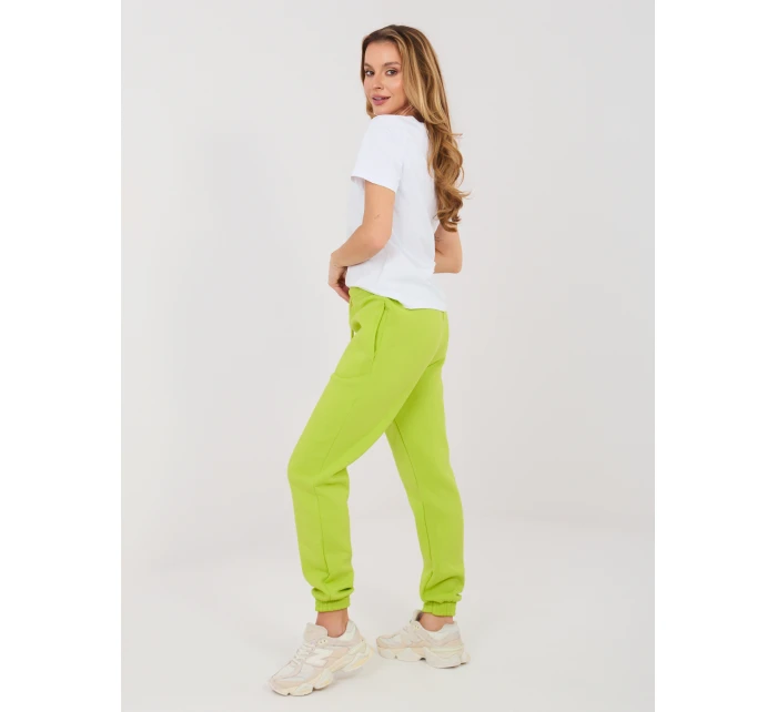 Tepláky CLM DR 1107.98 limetkovo zelená