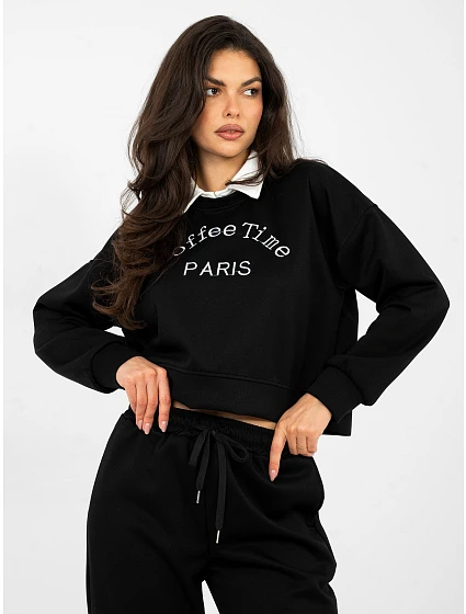 Mikina IT BL 22212.82 čierna Mikina IT BL 22212.82 čierna