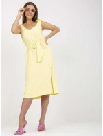 Šaty WN SK 1211.58 svetlo žltá