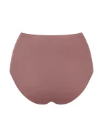 Dámske bavlnené nohavičky s vysokým pásom GO Daily 3P - BROWN - svetlohnedá 1141 - SLOGGI Dámske bavlnené nohavičky s vysokým pásom GO Daily 3P - BROWN - svetlohnedá 1141 - SLOGGI