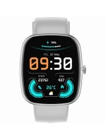 Dámske inteligentné hodinky GRAVITY GT18-5 Black Silicone Strap + Grey Strap Dámske inteligentné hodinky GRAVITY GT18-5 Black Silicone Strap + Grey Strap